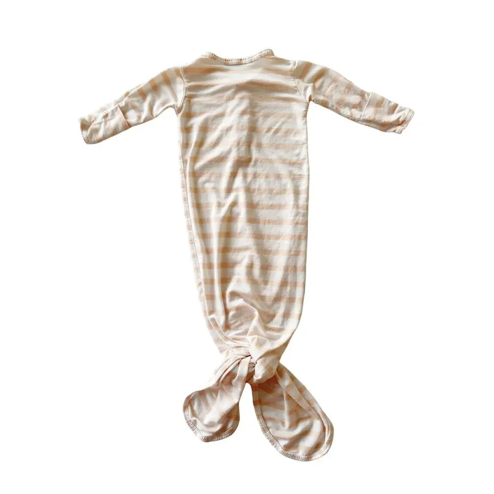 Lou Lou & Co McKayla Knotted Gown Size Newborn-3m